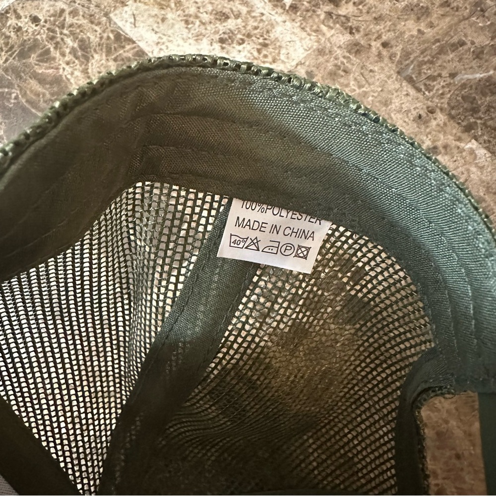 Bass Pro Club Green Trucker Adjustable Hat - Picture 8 of 8